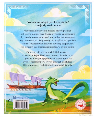 Mity greckie dla dzieci. Opowieści pradawnej Hellady - Bogusław Michalec [KSIĄŻKA]