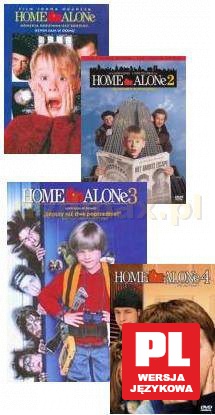 Kevin i Alex sam w domu i Nowym Jorku Pakiet [4DVD]
