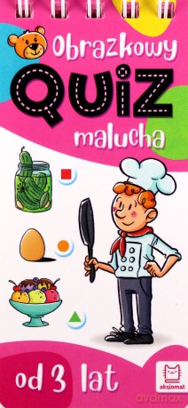 Obrazkowy quiz malucha od 3 lat [KSIĄŻKA]