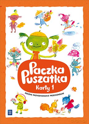 Paczka Puszatka Karty pracy część 1 Roczne przygotowanie przedszkolne - Anna Borchard, Joanna Dziejowska [KSIĄŻKA]