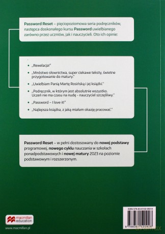 Password Reset B1+ Student's Book + książka cyfrowa - Marta Rosińska, Lynda Edwards [KSIĄŻKA]