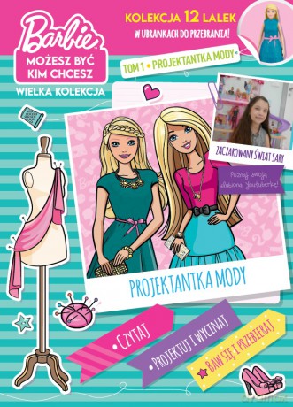 Projektantka mody. Barbie. Możesz być kim chcesz (Tom 1) [KSIĄŻKA]