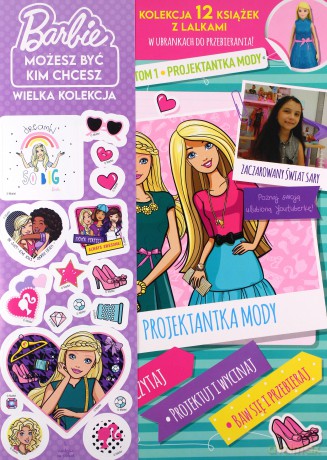 Projektantka mody. Barbie. Możesz być kim chcesz (Tom 1) [KSIĄŻKA]
