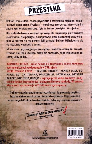 Przesyłka - Sebastian Fitzek [KSIĄŻKA]
