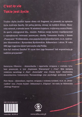 Serca bicie. Biografia Andrzeja Zauchy - Katarzyna Olkowicz, Piotr Baran [KSIĄŻKA]