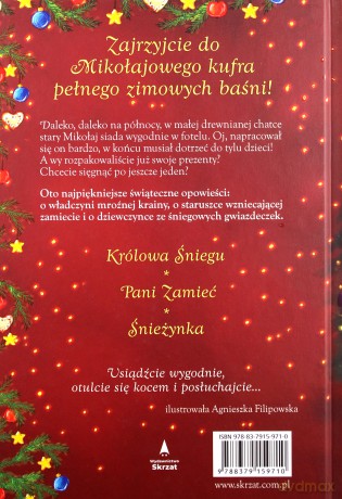 Śnieżne baśnie z kufra Świętego Mikołaja - Monika Ślizowska [KSIĄŻKA]
