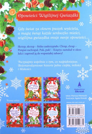 Święty Mikołaj na dobry sen. Opowieści Wigilijnej Gwiazdki - Mariusz Niemycki [KSIĄŻKA]