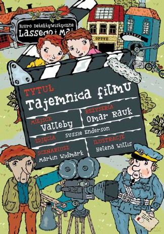 Biuro detektywistyczne Lassego i Mai (Tom 28) - Tajemnica filmu. - Martin Widmark, Helena Willis [KSIĄŻKA]