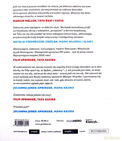 Tata nie ma siły - Krzysztof Wiśniewski, Błażej Staryszak [KSIĄŻKA]