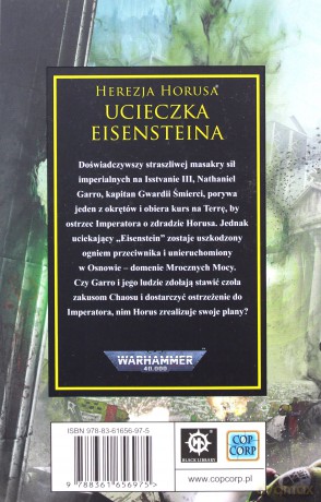 Ucieczka Eisensteina. Herezja Horusa - James Swallow [KSIĄŻKA]