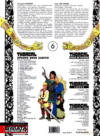 Upadek Brek Zarith. Thorgal (Tom 6) - Grzegorz Rosiński, Jean Van Hamme [KOMIKS]