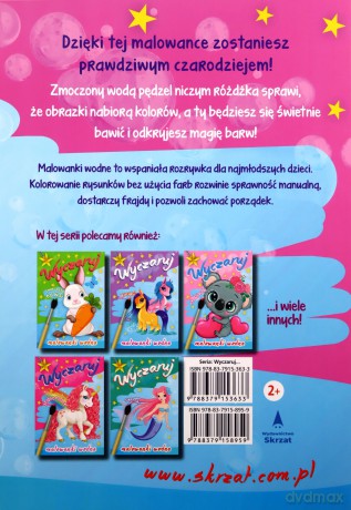 Wyczaruj ogród wróżek. Malowanki wodne [KSIĄŻKA]