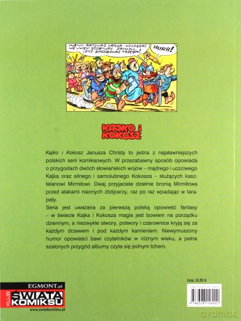 Złoty puchar część 2. Kajko i Kokosz - Janusz Christa [KOMIKS]