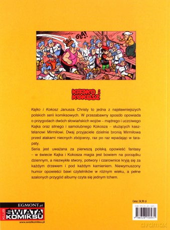 Złoty puchar część 3. Kajko i Kokosz - Janusz Christa [KOMIKS]