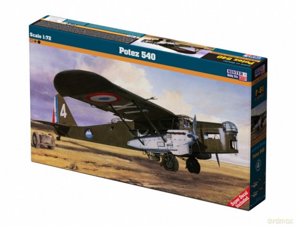 Model do sklejania Potez 540
