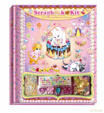 Pecoware Scrapbook Zestaw do dekorowania Kotek