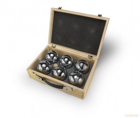 Petanque w drewnianym pudełku [GRA]