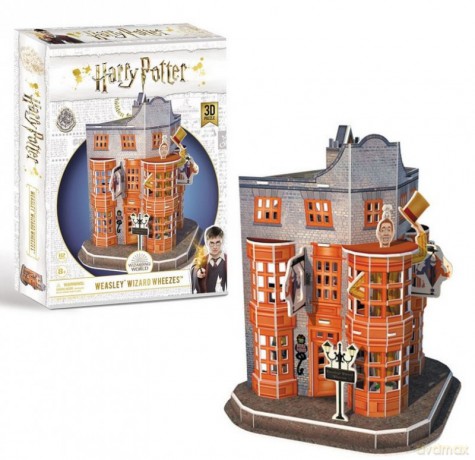 Puzzle 3D Harry Potter Magiczne dowcipy [PUZZLE]