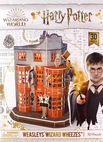 Puzzle 3D Harry Potter Magiczne dowcipy [PUZZLE]