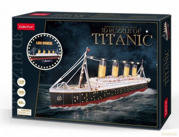 Puzzle 3D Titanic LED [PUZZLE]