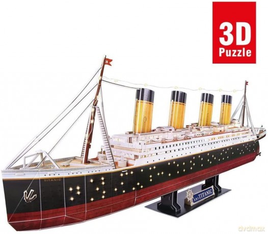 Puzzle 3D Titanic LED [PUZZLE]