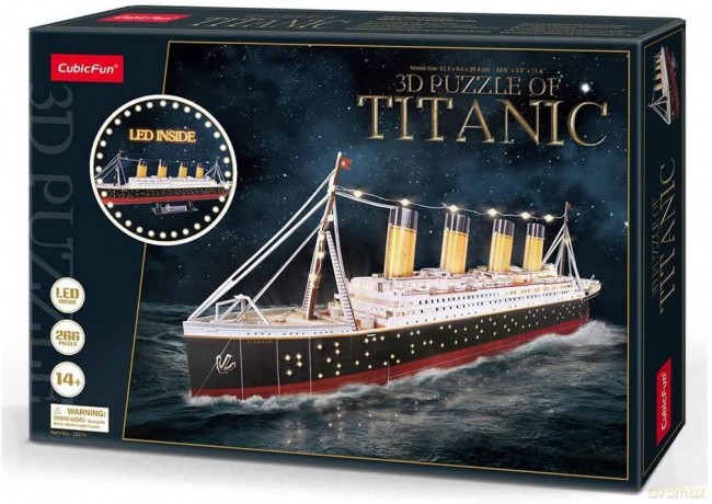 Puzzle 3D Titanic LED [PUZZLE]