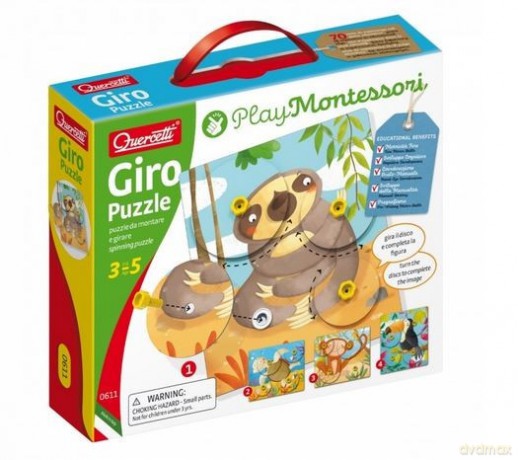 Puzzle zwierzęce Montessori [PUZZLE]