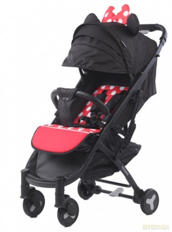 Wózek spacerowy S600 Minni Czerwony