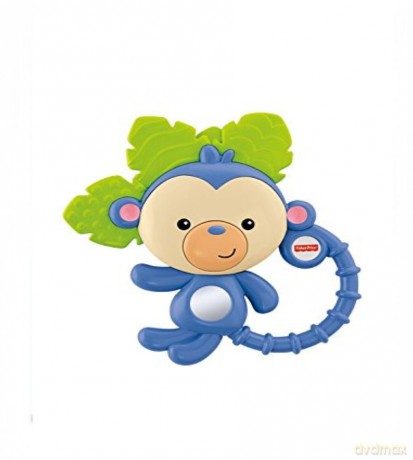 Fisher Price Małpka Gryzak z Grzechotką