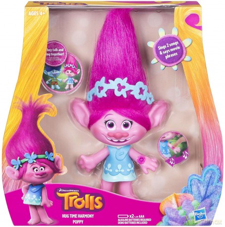Trolle Śpiewająca Figurka Poppy