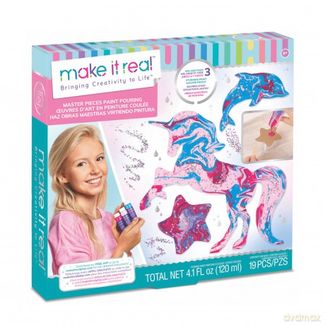 Make it real - Zestaw do tworzenia obrazów metodą pouringu