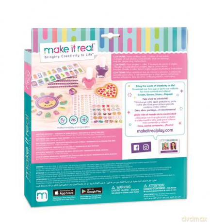 Make it real - Zestaw do manicure Glitter Girl Party
