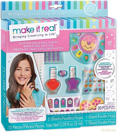 Make it real - Zestaw do manicure Glitter Girl Party