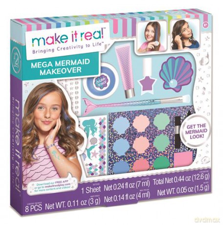 Make it real - Zestaw kosmetyczny z motywem syren
