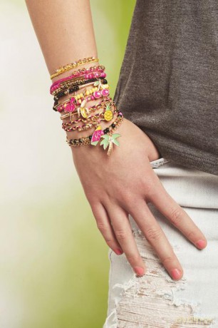 Make it real - Zestaw do tworzenia bransoletek - Juicy Couture Fruit Obsessions