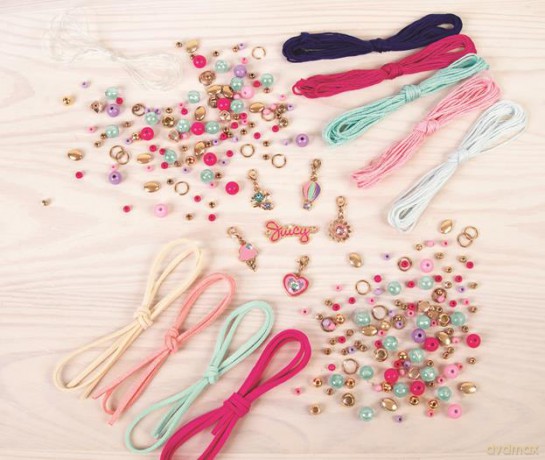 Make it real - Zestaw do tworzenia bransoletek - Juicy Couture x Swarovski