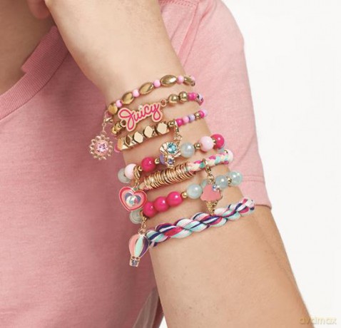 Make it real - Zestaw do tworzenia bransoletek - Juicy Couture x Swarovski
