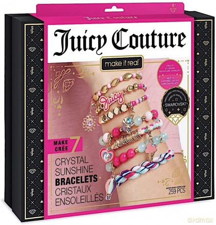 Make it real - Zestaw do tworzenia bransoletek - Juicy Couture x Swarovski