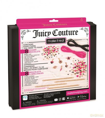 Make it real - Zestaw do tworzenia bransoletek - Juicy Couture x Swarovski