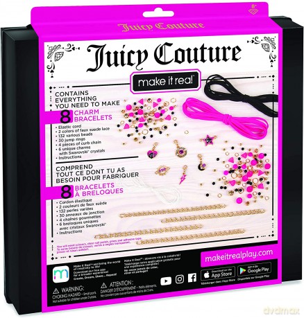 Make it real - Zestaw do tworzenia bransoletek - Juicy Couture x Swarovski