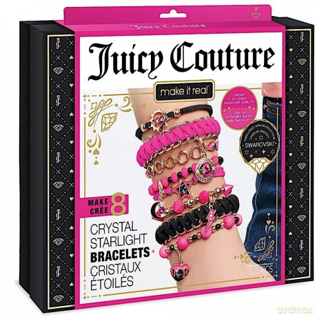 Make it real - Zestaw do tworzenia bransoletek - Juicy Couture x Swarovski