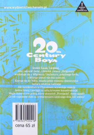 20th Century Boys Chłopaki z XX wieku (Tom 4) - Naoki Urasawa [KOMIKS]