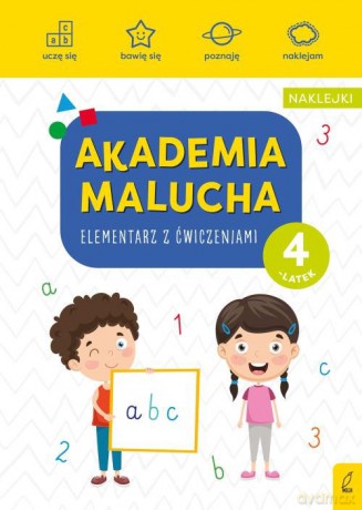 Akademia malucha Elementarz z ćwiczeniami 4-latek [KSIĄŻKA]