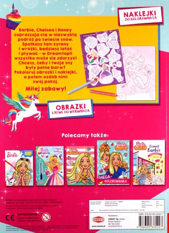 Barbie Dreamtopia Megakolorowanka [KSIĄŻKA]