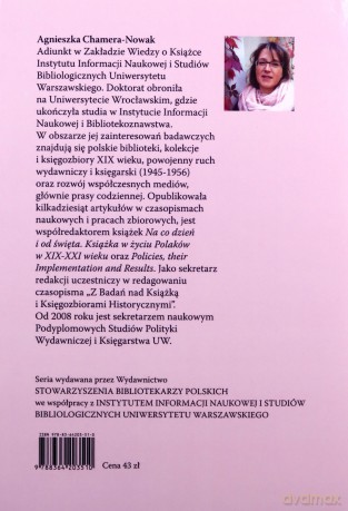 Biblioteka której nie ma - Agnieszka Chamera-Nowak [KSIĄŻKA]