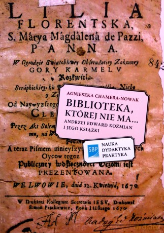 Biblioteka której nie ma - Agnieszka Chamera-Nowak [KSIĄŻKA]