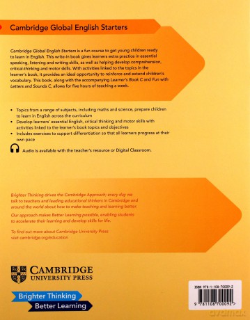 Cambridge Global English Starters Activity Book C - Kathryn Harper, Gabrielle Pritchard [KSIĄŻKA]