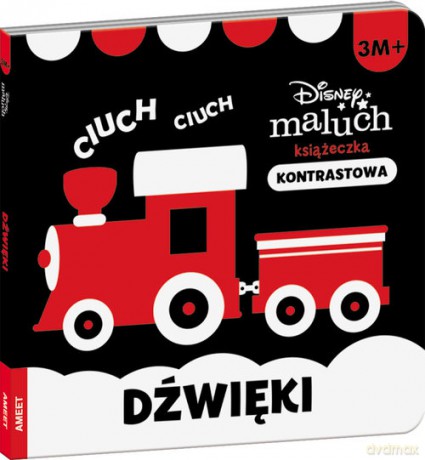 Disney Maluch Książeczka kontrastowa Dźwięki [KSIĄŻKA]