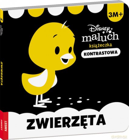 Disney Maluch Książeczka kontrastowa Zwierzęta [KSIĄŻKA]