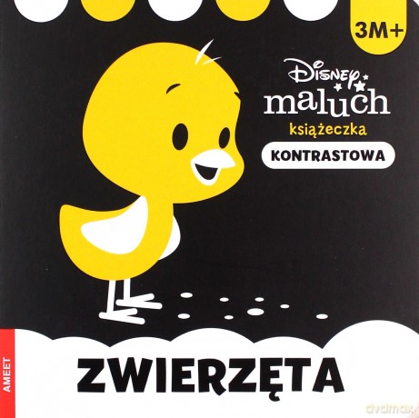 Disney Maluch Książeczka kontrastowa Zwierzęta [KSIĄŻKA]